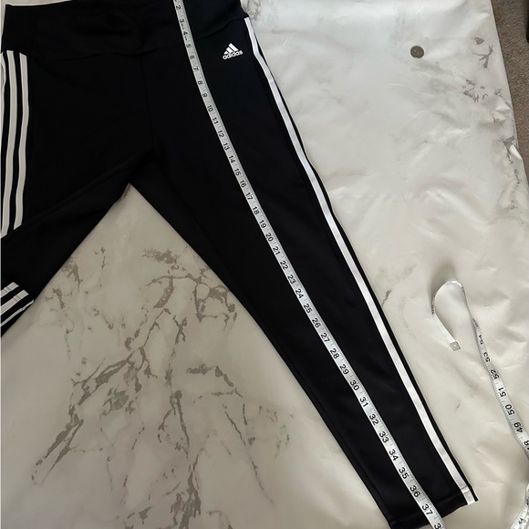 Adias Aeroready classic 3-stripe active leggings (NWT) - Picture 15 of 16